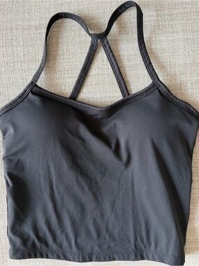 Black Racerback Camisole Crop Top - Women Intimates & Sleepwear SIZE MEDIUM